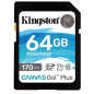 Kingston Canvas Go! Plus SDXC 64GB 170MB/s
